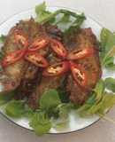 Cá mó chiên giòn