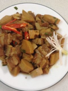 Hình của món Thịt heo kho măng của Hà Tĩnh mình. .