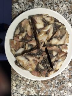 Hình của món Giò thủ xào làm tại gia.