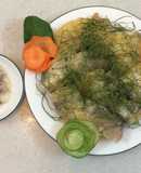 Gà luộc lá chanh