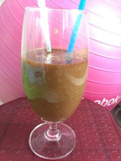 Hình của món Sinh tố cà phê mãng cầu thật sảng khoái.