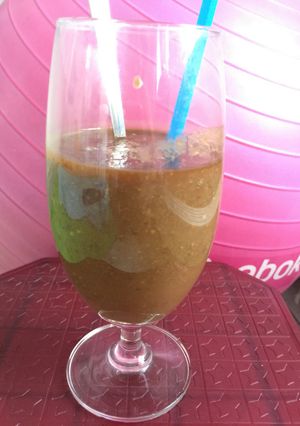 Hình của món Sinh tố cà phê mãng cầu thật sảng khoái.