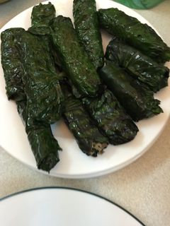 Hình của món Thịt bò cuốn lá lốt Long An.