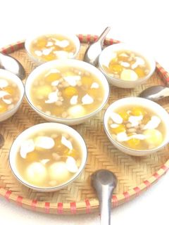 Hình của món Chè bí ngô, lạc Hà Tĩnh .