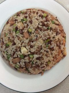 Hình của món Cơm chiên gạo lức dưỡng sinh.