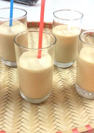 Hình của món Sinh tố khoai lang vàng .