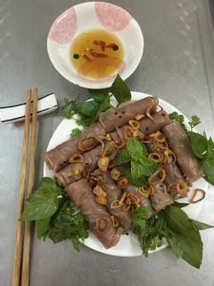 Hình của món Bánh cuốn gạo lứt Nguyễn Kiệm.