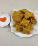 Bánh hoành thánh chiên giòn