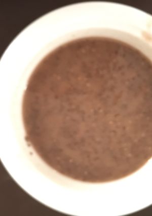 Hình của món Bột gạo lứt và hạt CHIA.
