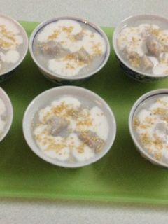 Hình của món Chè khoai cau.