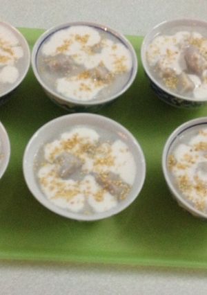 Hình của món Chè khoai cau.