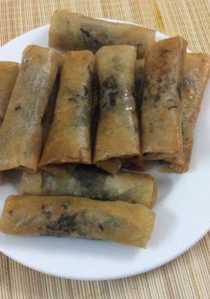Hình của món Nem cá lóc .