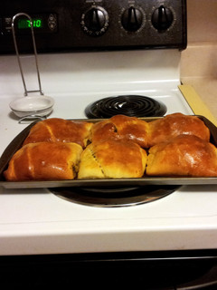 A picture of Jamaican Beef Pies.