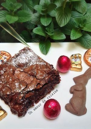 Une photo de Brownies de pâques