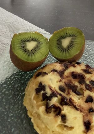 Une photo de Bowlcake vanille-choco