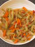 Tumis labu wortel