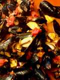 Indian Spiced PEI Mussels