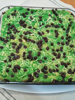 Foto resep 229. Puding Roti Tawar Pandan