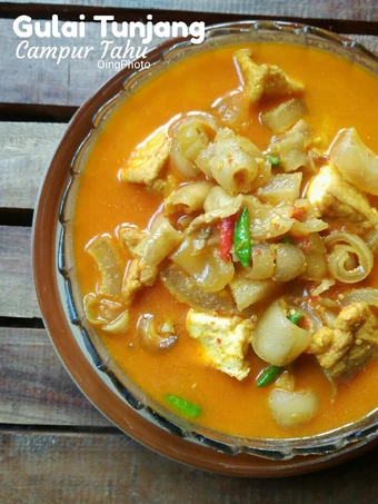Cara Mudah Membuat Resep Gulai Tunjang Campur Anti Ribet, Mantap Sekali