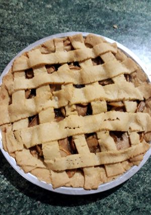 Una foto de Tarta de manzana