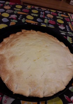 Una foto de Tarta de pollo alta en proteína