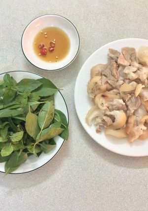 Hình của món Chân Giò Luộc.