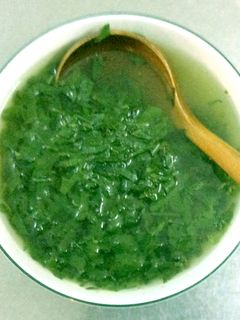 Hình của món Canh rau má.
