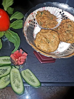 A picture of Vegetable muffins.