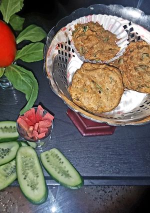 A picture of Vegetable muffins.