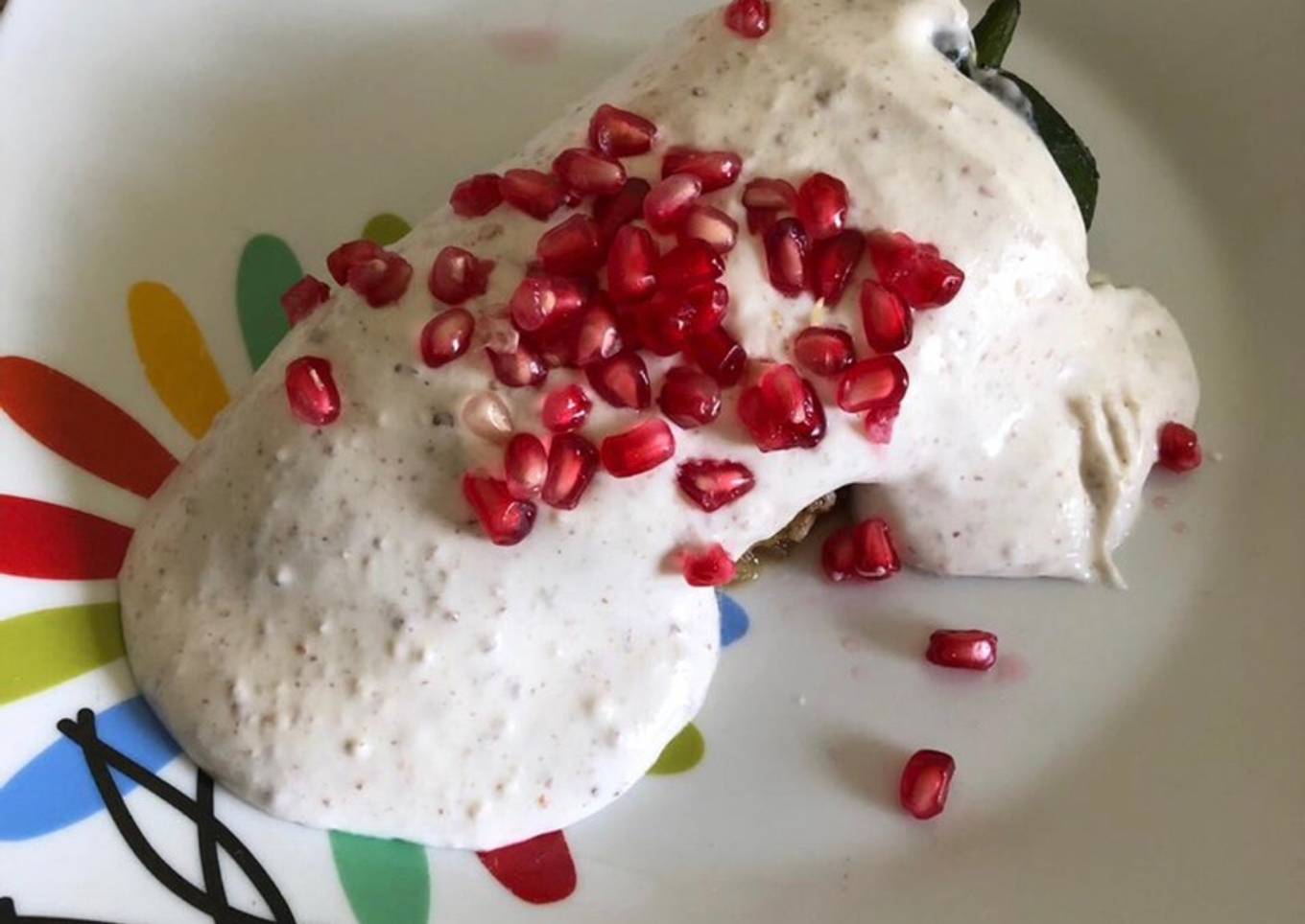 Chiles en nogada