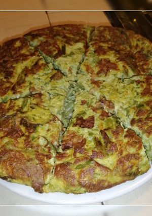 Una foto de Tortilla de espárragos