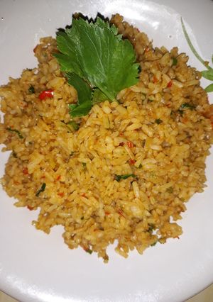 Foto resep Nasi Goreng cabe ijo