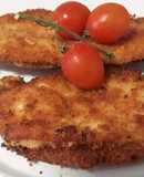 Filetes empanados de pollo