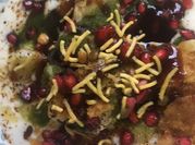 A picture of aloo tikki chaat