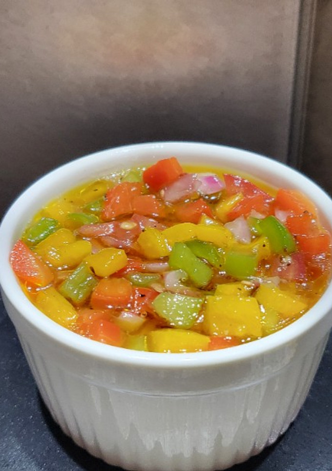Una foto de Salsa Criolla para carnes
