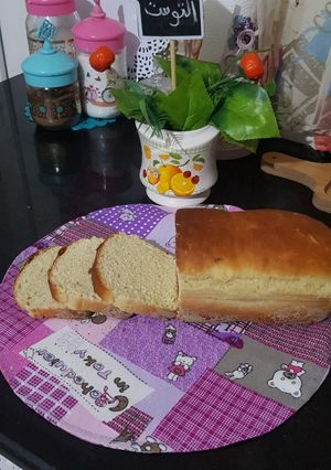 صورة لوصفة خبز التوست يصلح للمجات الأطفال 🍞👍