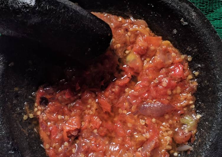Sambal dadak pedas original 🌶🌶