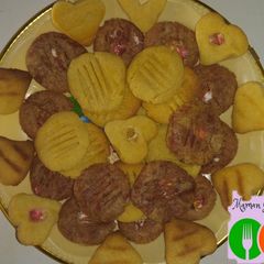 A picture of Marshmallow cookies.