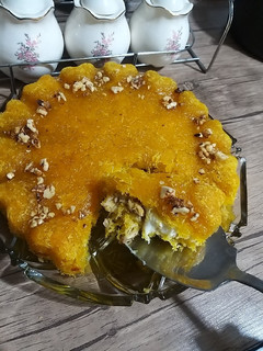 عکسی از دستور کنافه پنیری گردویی