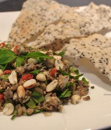 bánh tráng mắm ruốc