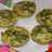 Muffins verdes de espinacas y harina integral