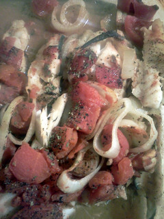 A picture of Bake Fish(boneless whitting).