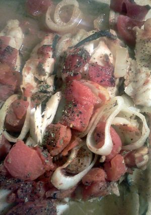 A picture of Bake Fish(boneless whitting).