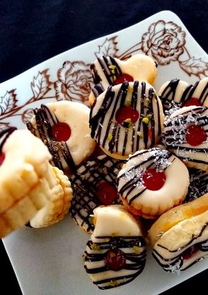 عکسی از دستور شیرینی مربایی _شیرینی مشهدی