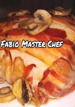 Foto di Arista di Maiale avvolta nella Pancetta Affumicata e Funghi Champignon al Forno