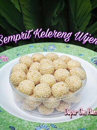 Langkah Gampang Membuat Resep Semprit Kelereng Wijen 😁 yang Bikin Ngiler Anti Ribet, Sempurna