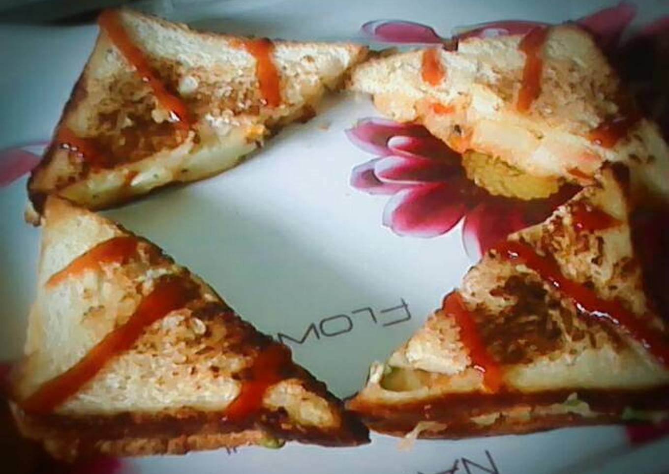 Khatta mitha sandwich