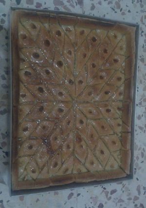 صورة لوصفة بقلاوة