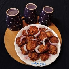 A picture of Masoor Dal Fritters.