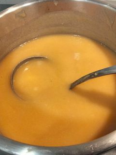 Una foto de Puré de tubérculos
